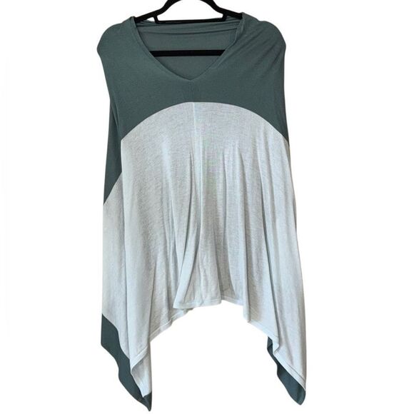 Lululemon Lightweight Knit Poncho Tidewater Teal / Ocean Air - Picture 8 of 11